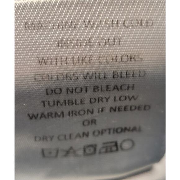 Mica Los Angeles Low-Rise Cropped Distressed Jeans w Raw hems Womens Sz 26 - Picture 10 of 10